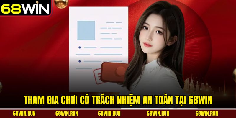Tham gia Chơi Có Trách Nhiệm an toàn tại 68win 